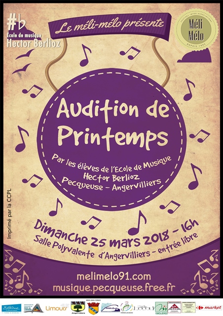 20180325 Audition de printemps des élèves de l'école de Musique